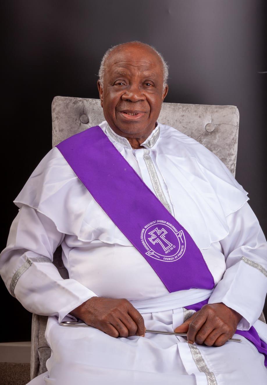 Portrait of Prophet David Olusegun Emilolorun